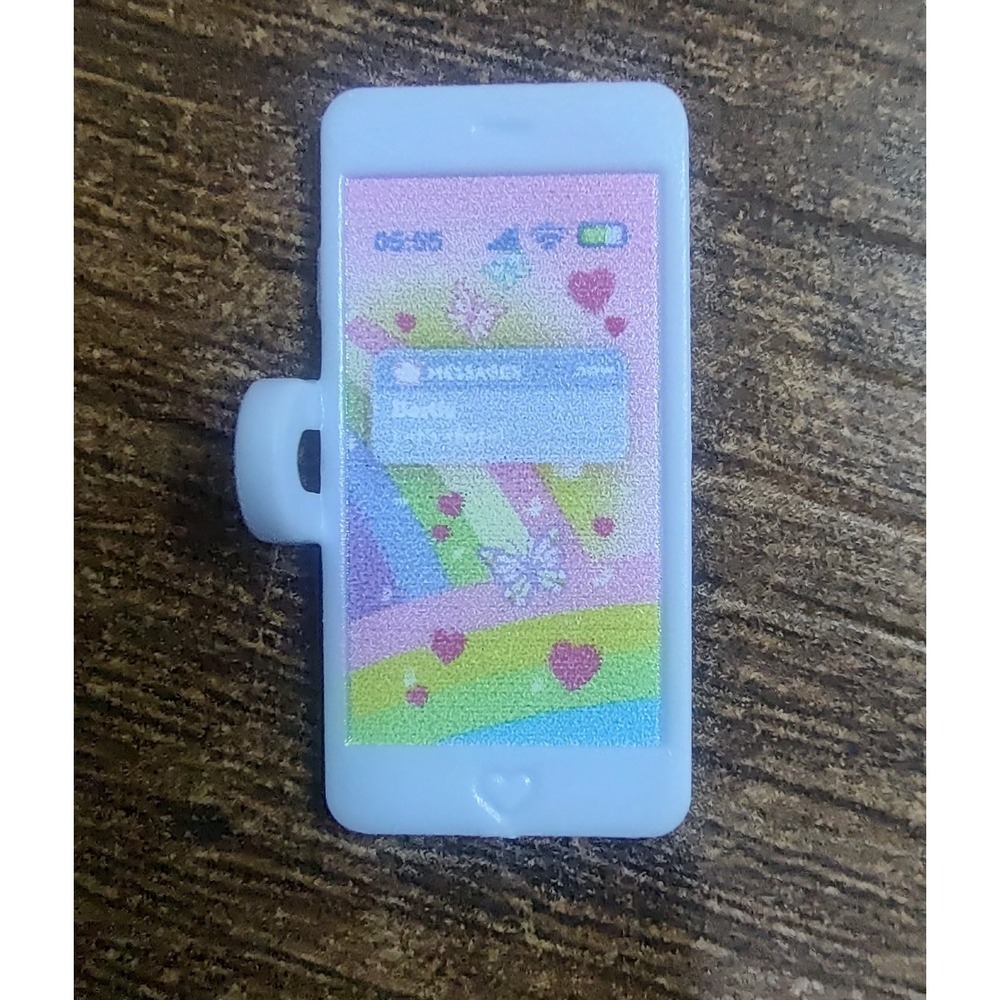 BARBIE ACCESSORY Light BLUE SMART PHONE HAND CLIP SO BARBIE CAN HOLD IT Z26